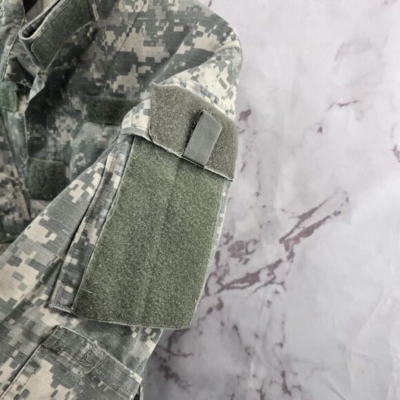 Army Jacket Mens Small Short Digital Camo Desert Top Shirt Military Air Force - Picture 9 of 11